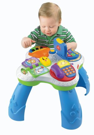 Fisher-Price Laugh and Learn Fun with Friends Musical Table